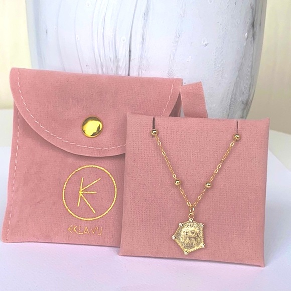 The Cyrene Necklace (18K Gold Vermeil over .925 Sterling Silver) with tag - Picture 5 of 6